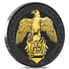 2019 Great Britain 2 oz Silver Queen's Beasts (Falcon) Coin .9999 Fine Black Ruthenium 24K Gold Edition (w/Box & COA)