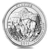 2011 5 oz Silver America the Beautiful ATB Montana Glacier National Park Coin