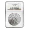 1999 1 oz Silver American Eagle $1 Coin NGC MS 69