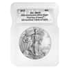 2011 1 oz Silver American Eagle ICG MS 70 FDOI (25th Anniversary)