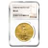 1908 $20 Gold St. Gaudens Double Eagle Coin No Motto NGC MS 64