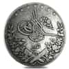 1884-1907 Egypt 10 Qirsh Abdul Hamid II Silver Coin Circulated (Random)