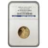 2008 W 1/4 oz $10 Proof Gold American Eagle NGC PF 70 UCAM Early Releases