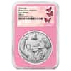 2018 P Breast Cancer Awareness Burnished Silver Dollar Commemorative NGC MS 69 Early Releases 