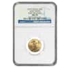 2015 1/10 oz $5 Gold American Eagle NGC MS 70 First Releases Wide Reeds