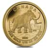 2014 1/10 oz Gold Canadian Woolly Mammoth $5 Proof Coin .9999 Fine (w/Box & COA)