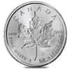 2019 1 oz Silver Canadian Incuse Maple Leaf .9999 Fine $5 Coin BU