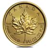 2021 1/10 oz Canadian Gold Maple Leaf $5 Coin .9999 Fine BU (Sealed)