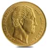 1865 Belgium Gold 20 Francs Leopold I Avg Circ AGW .1867 oz
