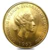 1963 Luxembourg 20 Francs Millennium Gold Coin BU AGW .1867 oz