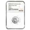 2008 W 1/4 oz $25 Burnished Platinum American Eagle NGC MS 70