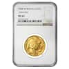 2008 W 1/2 oz $25 Burnished Gold American Buffalo Coin NGC MS 62