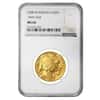 2008 W 1/2 oz $25 Burnished Gold American Buffalo Coin NGC MS 64
