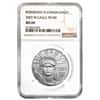 2007 W 1 oz $100 Burnished Platinum American Eagle Coin NGC MS 69
