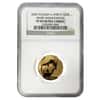 2009 1/4 oz Proof Gold South Africa Natura White Rhinoceros NGC PF 69 UCAM