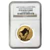 2009 1/2 oz Proof Gold South Africa Natura White Rhinoceros NGC PF 69 UCAM