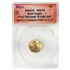 2015 1/10 oz $5 Gold American Eagle ANACS MS 70 First Release