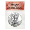 2015 (W) 1 oz Silver American Eagle $1 Coin ANACS MS 70 First Release