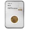 1900 $5 Liberty Head Gold Half Eagle Coin NGC MS 63