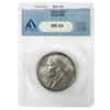 1934 Daniel Boone Bicentennial Half Dollar 90% Silver Commem ANACS MS 64