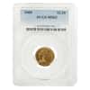 1909 $2.5 Indian Head Quarter Eagle Gold Coin PCGS MS 62