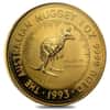 1993 1 oz Australian Gold Nugget Perth Mint Coin .9999 Fine BU