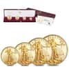 2018-W 1.85 oz Proof Gold American Eagle 4-Coin Set (w/Box & COA)