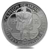 2009 3 oz Platinum King Henry VIII Accession Five Pound Proof Coin (Scruffy)