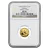 1990 1/10 oz Chinese Gold Panda 10 Yuan NGC MS 69