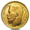 1897 15 Roubles Russia Gold Nicholas II XF AGW .3734 oz