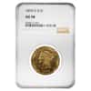 1894 O $10 Liberty Head Gold Eagle Coin NGC AU 58