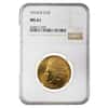 1914 D $10 Indian Head Gold Eagle Coin NGC MS 61