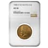 1908 D $10 Indian Head Gold Eagle Coin No Motto NGC AU 58