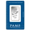 1/2 oz PAMP Suisse Rosa Silver Bar .999 Fine (In Assay)