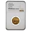 1909 D $5 Indian Head Half Eagle Gold Coin NGC AU Details