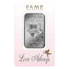 1 oz PAMP Suisse Silver Bar - Love Always (In Assay) .999 Fine