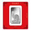 100 gram PAMP Suisse Year of the Rooster Silver Bar (In Assay)