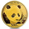 2018 30 Gram Chinese Gold Panda 500 Yuan .999 Fine BU (Sealed)