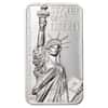 2017 2 oz Cook Islands Statue of Liberty Proof Silver Bar Coin $10 .999 Fine (w/Box&COA)
