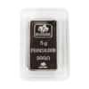 5 Gram PAMP Suisse Vintage Silver Bar .999 Fine (Sealed) Rare