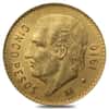 1910 Mexico 5 Pesos Gold Coin AU/BU AGW .1206 oz