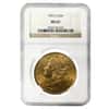 1895 S $20 Liberty Head Gold Double Eagle Coin NGC MS 62