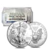 Roll of 20 - 2014 (S) 1 oz Silver American Eagle NGC Gem UNC Early Releases (Sealed Tube)