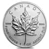 2005 1 oz Silver Canadian Maple Leaf .9999 Fine $5 Coin BU (Sealed)