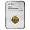 1907 $5 Liberty Head Gold Half Eagle Coin NGC UNC Details