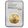 1999 1 oz $50 Gold American Eagle NGC MS 69 Mint Error