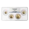 2008 1.85 oz Gold American Eagle 4-coin Set NGC MS 69 Early Releases Multi Holder