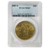 1907 S $20 Liberty Head Double Eagle Gold Coin PCGS MS 63