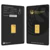 1 gram Perth Mint Gold Bar .9999 Fine (In Assay)