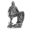 3 oz Silver Russian Warrior Middle Ages .925 Silver Sterling - Art of War Series (Antiqued)